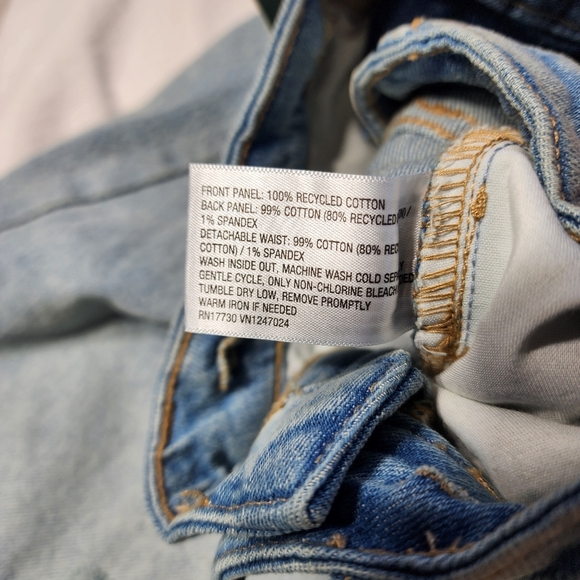 Wild Fable Women's Jeans Mid-Rise Double Waist 90s Relaxed Straight. Size 10 - Picture 7 of 9